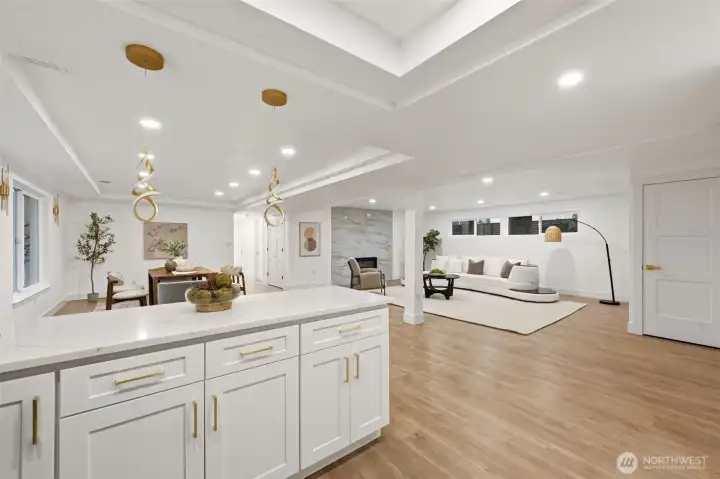 Downstairs kitchen