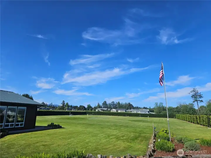 Plenty of room for golf practice