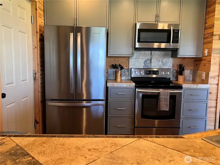 Stainless steel appliances