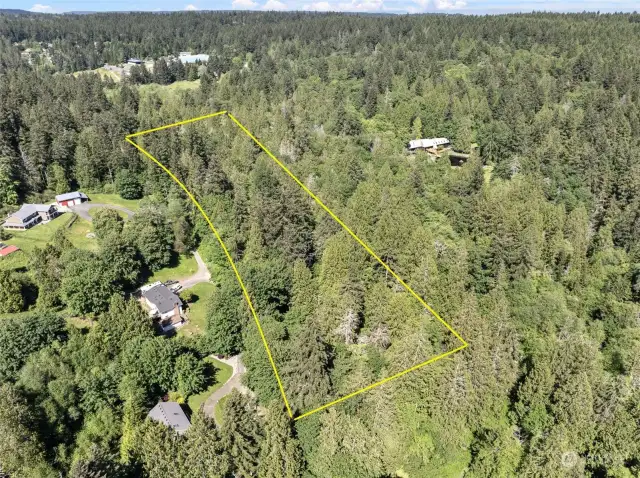 Gorgeous 10.6 acres off of East Bay/Sullivan Dr. in Gig Harbor, WA