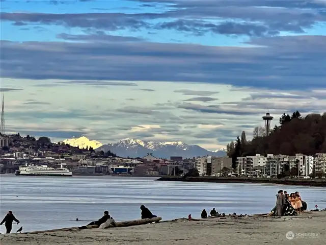 West Seattle's Alki Beach is perfect in every season!