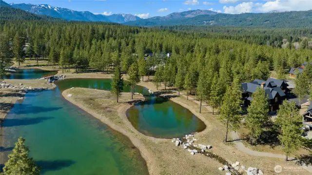 Across the street is the 1200-acre conservancy.