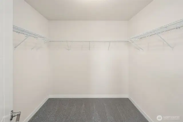 Primary walk-in closet