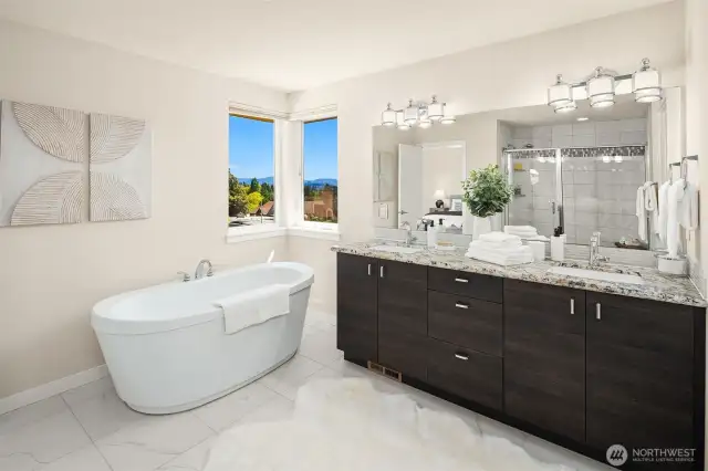5-piece primary bathroom
