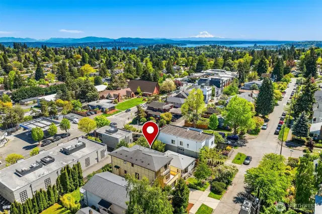 Bryant neighborhood: stroll to park, cafes, amenties, grocery, amenties + more!