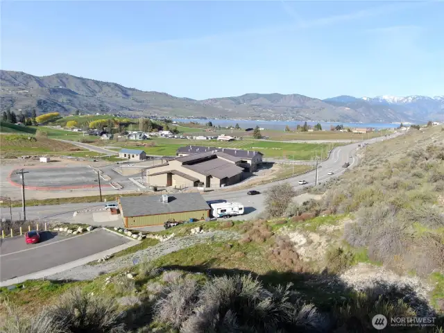 View from top of property