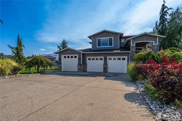 Huge driveway
