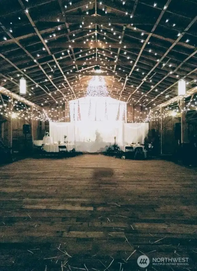 Barn has been used to host wedding