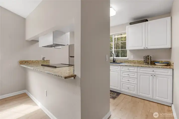 Eating area in kitchen