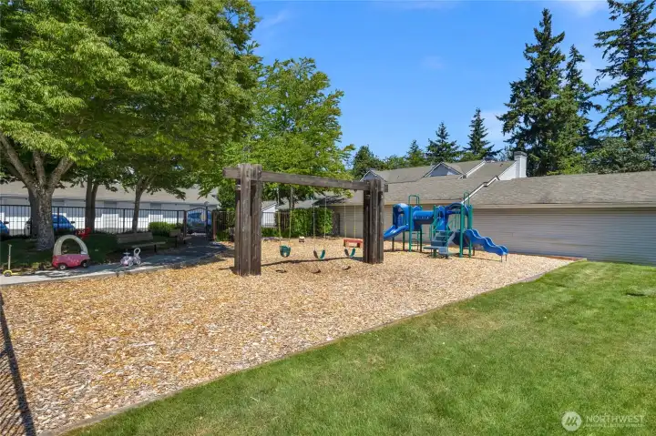 Community park with playground.