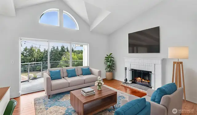 staged Living Room