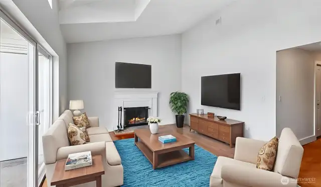 staged Living Room