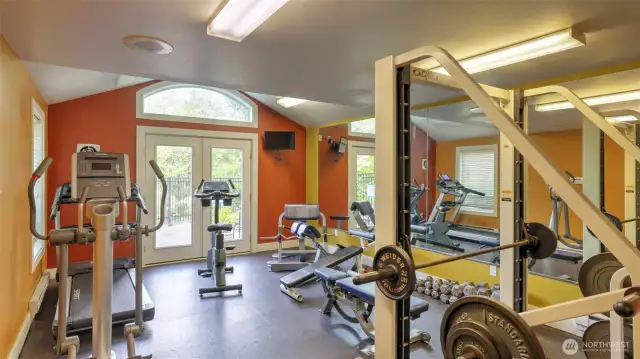 Fitness Area in Clubhouse