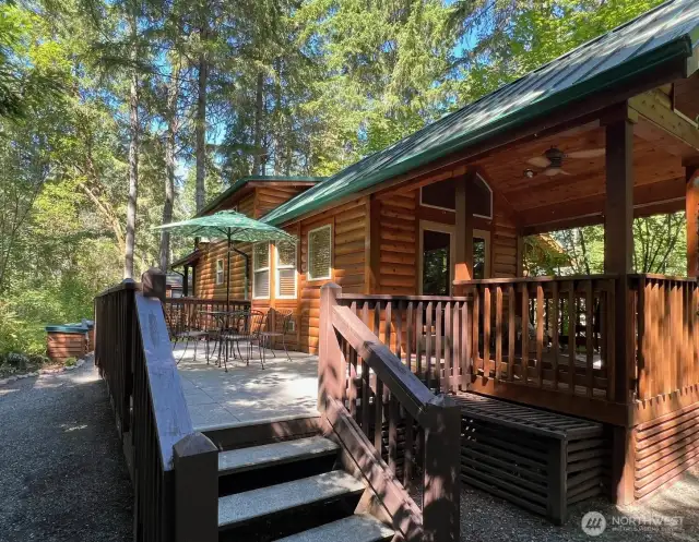 ENTRY WITH SIDE PORCH/FRONT PORCH