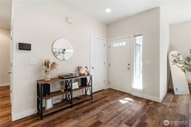 Front Entry with Coat Closet to the left of front door