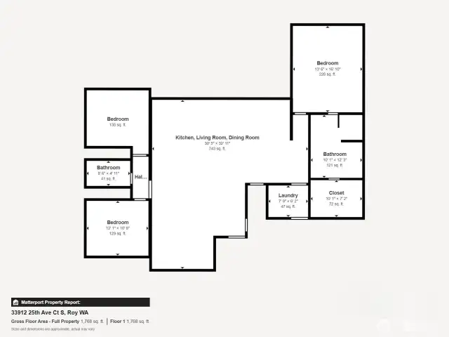 Estimated floor plan, buyer to verify measurements.