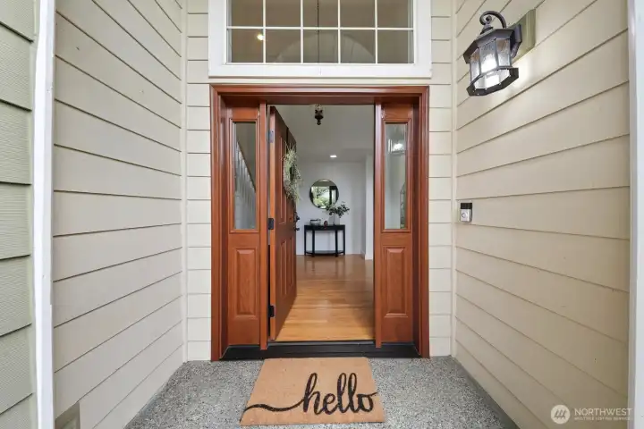 Welcome home...