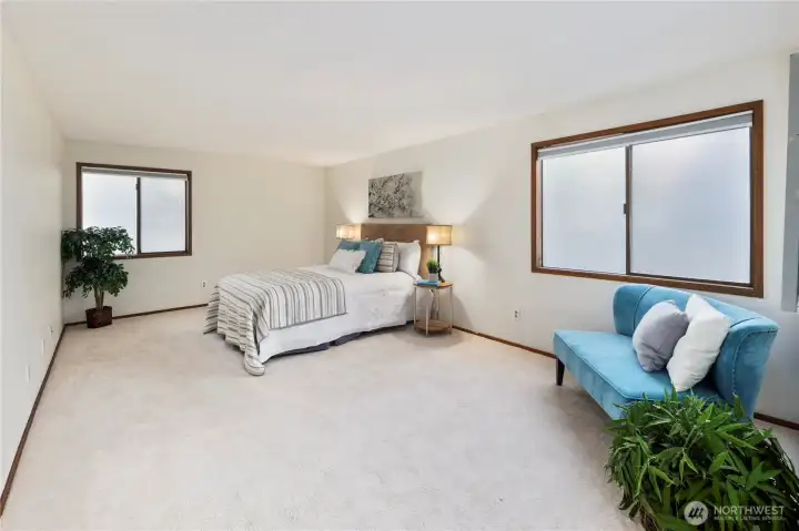 Primary bedroom.