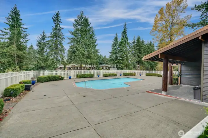 Stay active with a seasonal heated pool, indoor hot tub and sauna, tennis court, and a well-equipped fitness center.