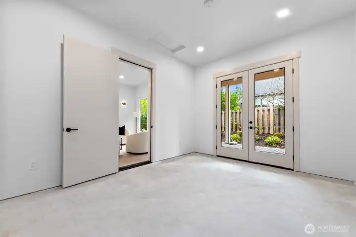 Big bonus room in the single level home!