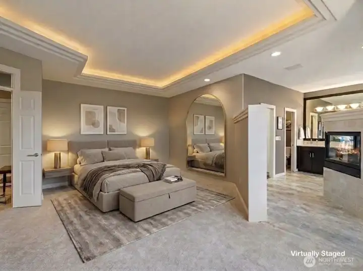 primary bedroom, en-suite