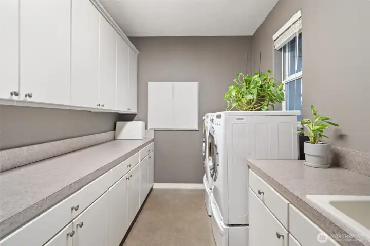 main floor laundry