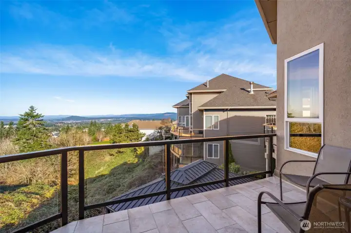 Deck with territorial views