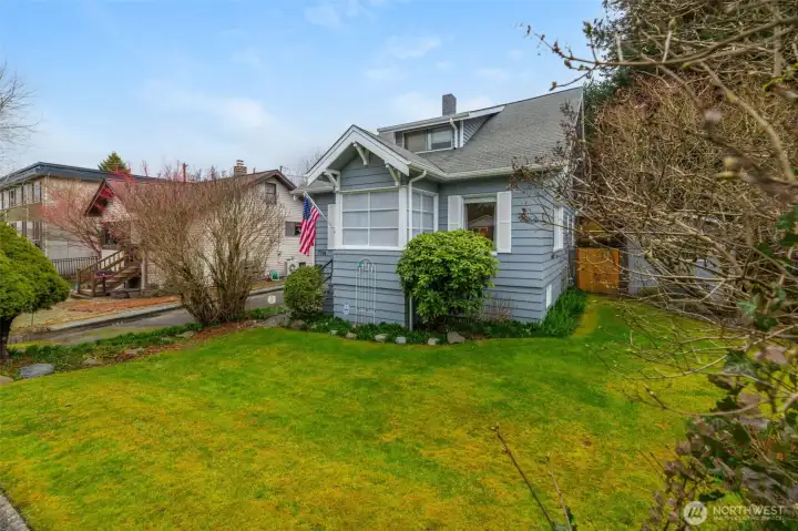 Exterior has been recently painted and is in excellent condition.  You could literally move in and unpack.