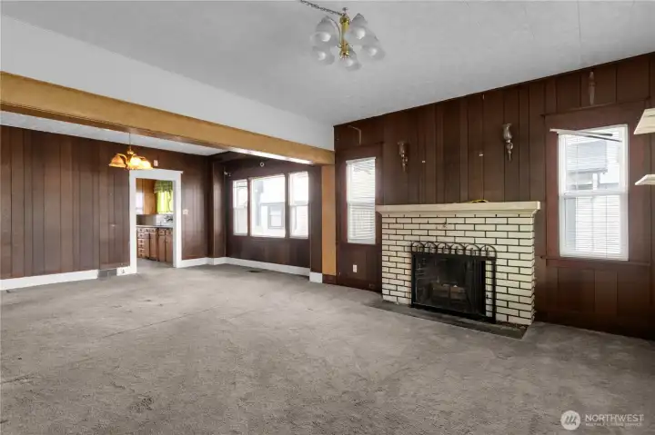 Living Room Fireplace