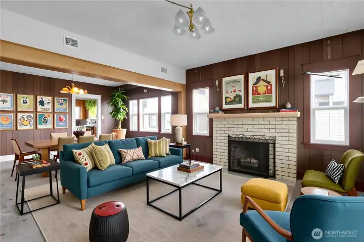 Living/Dining Rooms - Virtually Staged