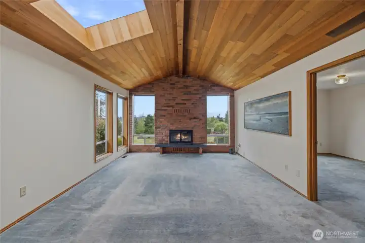 Open concept living space
