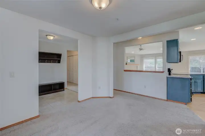 Flex space off entry