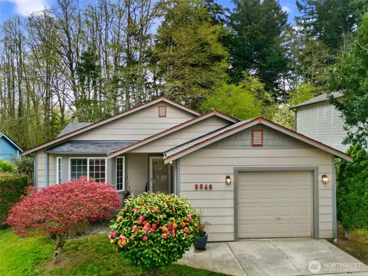 Craftsman style one-story home in quiant neighborhood close to all Olympia has to offer.