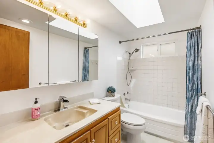Upstairs bathroom