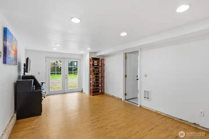 Bonus room downstairs