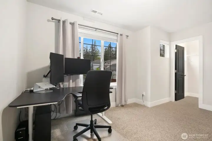 Upstairs bedroom (with walk-in closet)