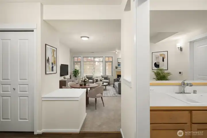 Virtual staging