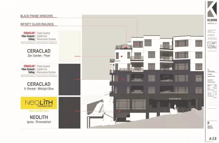 Rendering of the new exterior