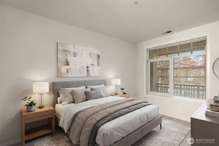 Large primary suite