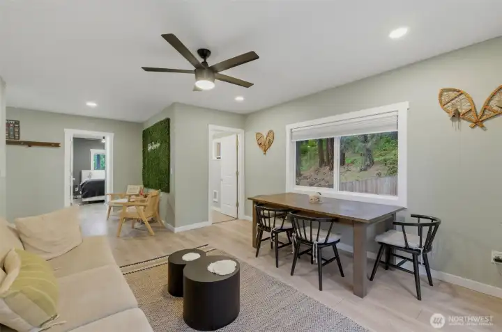 Large open family room!