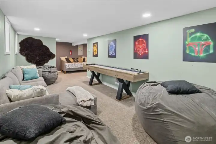 Great room for just hanging out! Basement now ha s cement floors. New pics coming