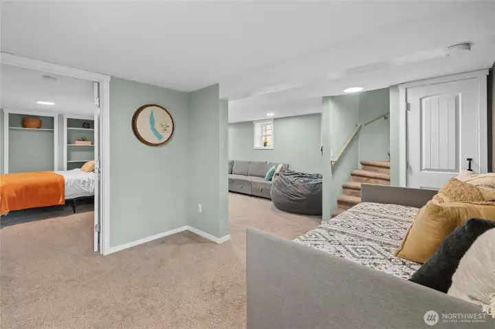 Ready to hang? Basement now has expoxy cement floors new pics to come next week.