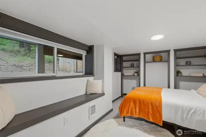 Lots of storage in bedroom 4