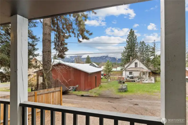 Sit on your front porch and feel yourself just instantly calm down...