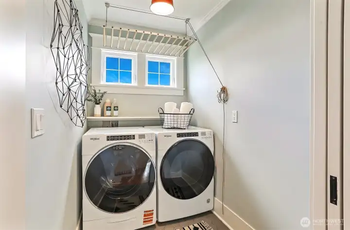 Laundry area. Second laundry area is on lower level.