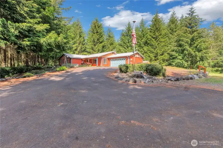 What a beautiful home and setting!