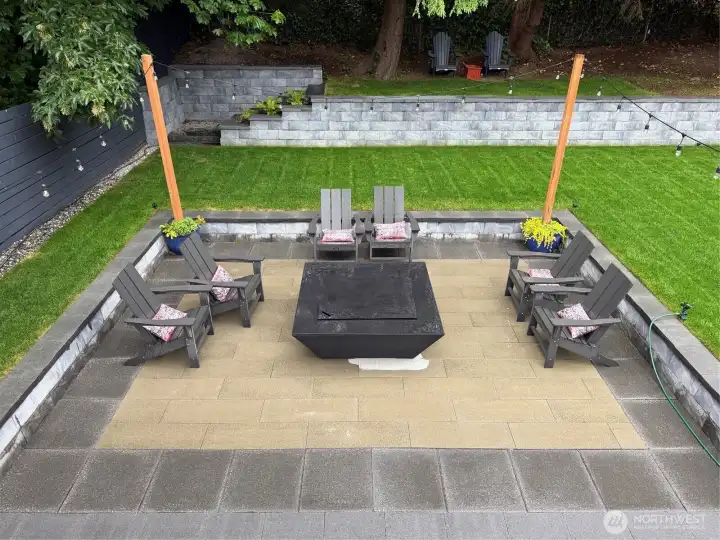 Fire pit area
