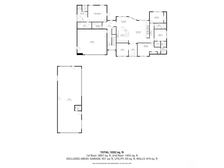 Main Level Floor Plan & Shop Main Level Floor Plan & Shop