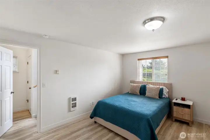 Lower level bedroom suite.