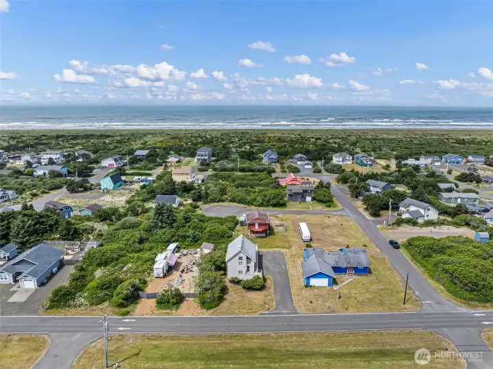 Home is off Ocean Shores Blvd as we look toward the ocean.